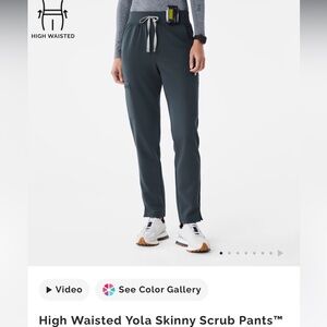 Figs Yola Skinny Dark Harbor Pants Size XXS P